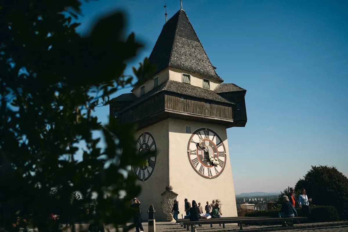 Blick über Graz