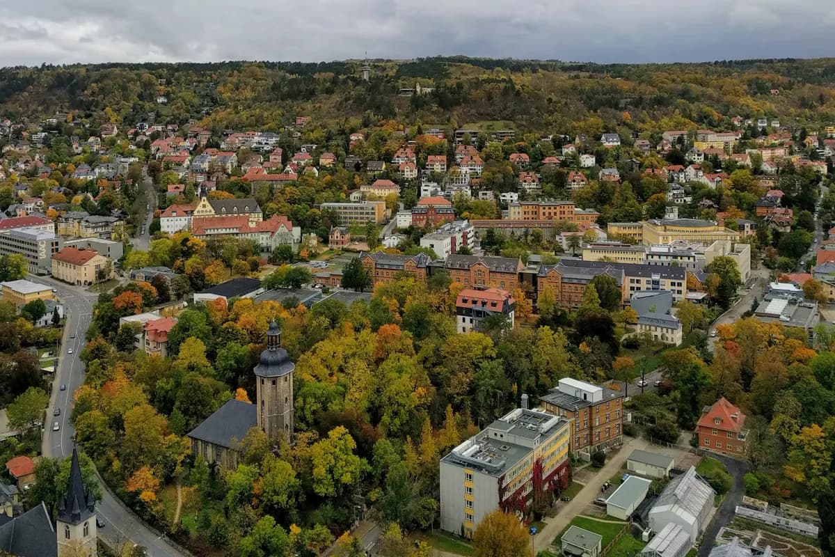 Stadtansicht von Jena