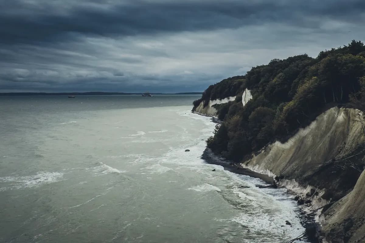 Kreidefelsen auf Rügen in Mecklenburg-Vorpommern
