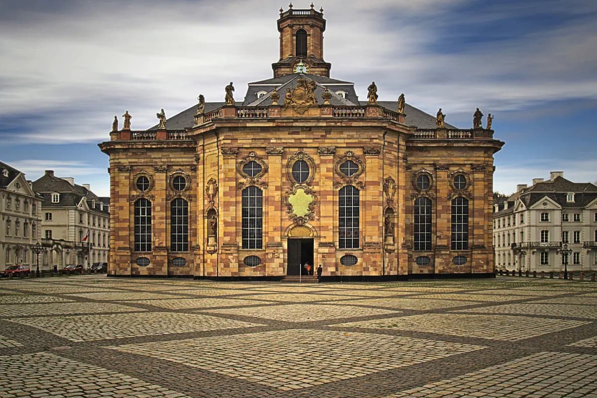 Stadtansicht von Saarbrücken