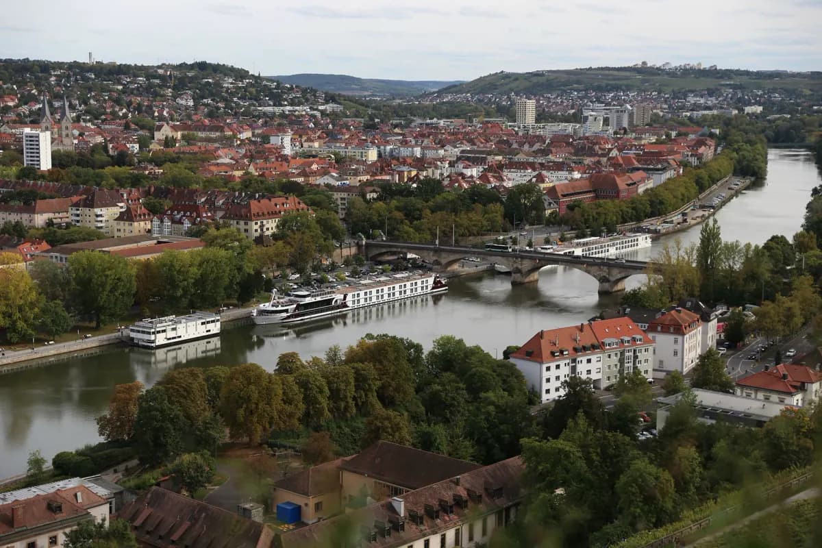 Stadtansicht von Würzburg