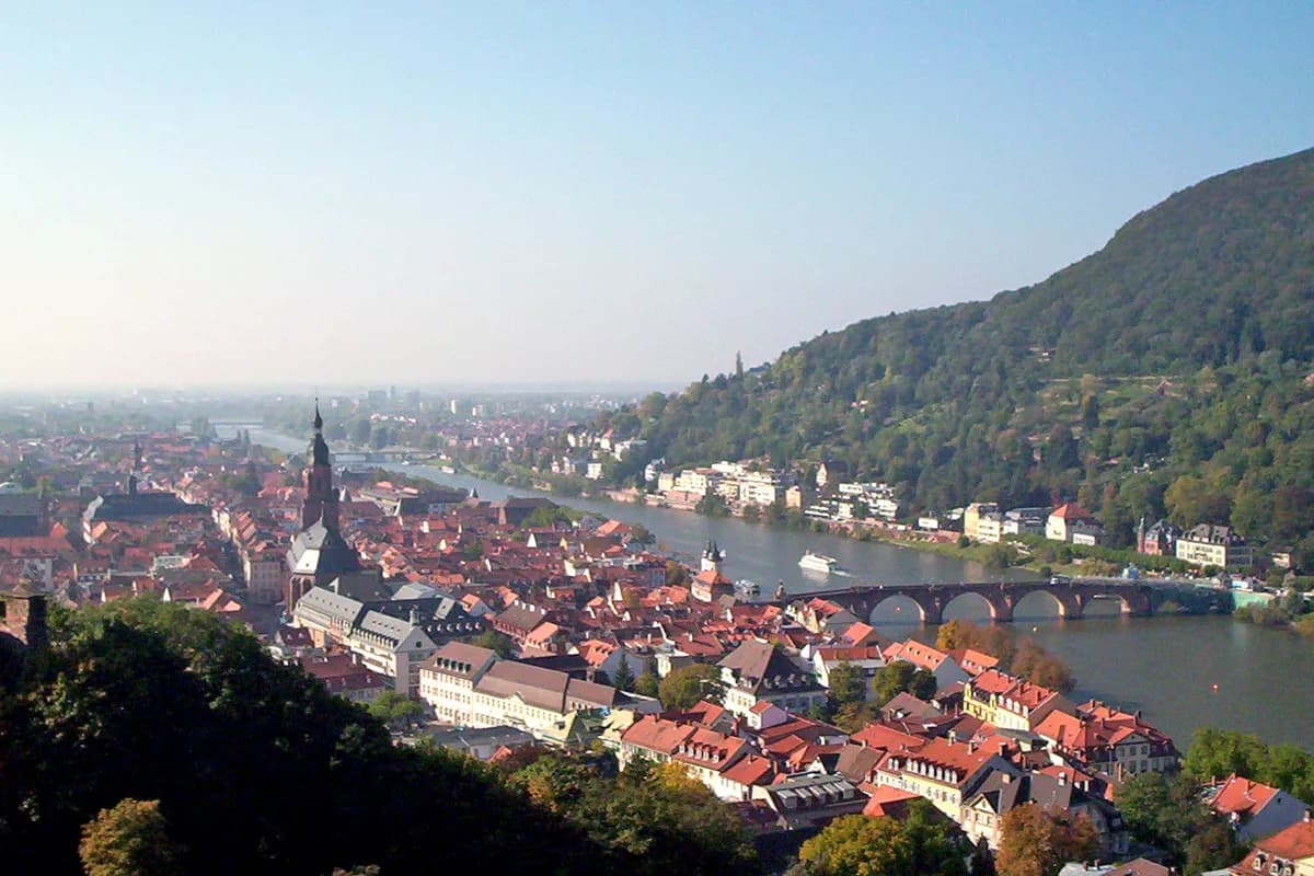 Stadtansicht von Heidelberg